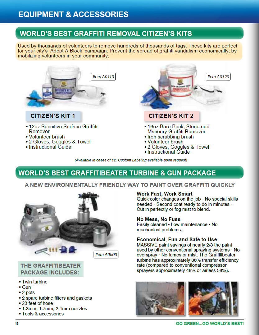 World's Best Graffiti Removal Products Catalog - PAGE 14